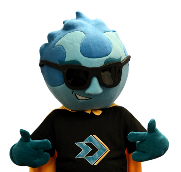 Coco Comet Mascot